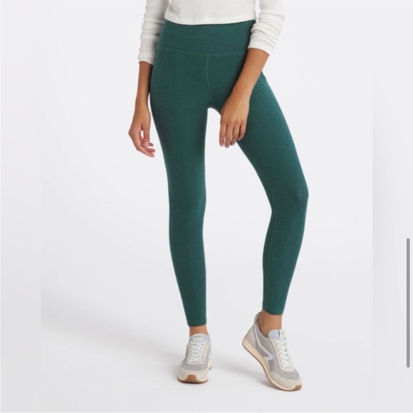 BEYOND YOGA DARK DARK EVEREST GREEN
LEGGINGS SM - Picture 2 of 7